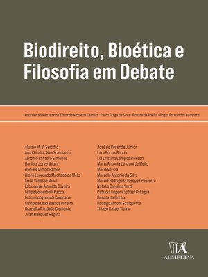 cover image of Biodireito, Bioética e Filosofia em Debate